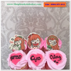 Bánh Sinh Nhật Cupcake - CUP30